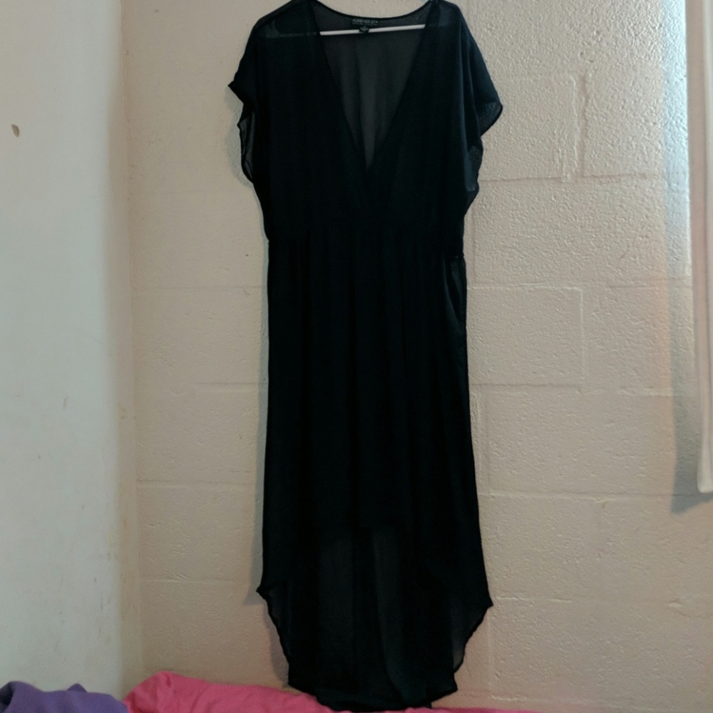 Forever 21+ sheer dress